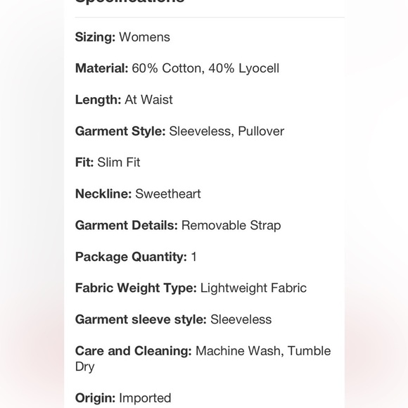 Women's Sea Twig Blue Tube Top - DVF for Target 🆕 - Picture 8 of 8